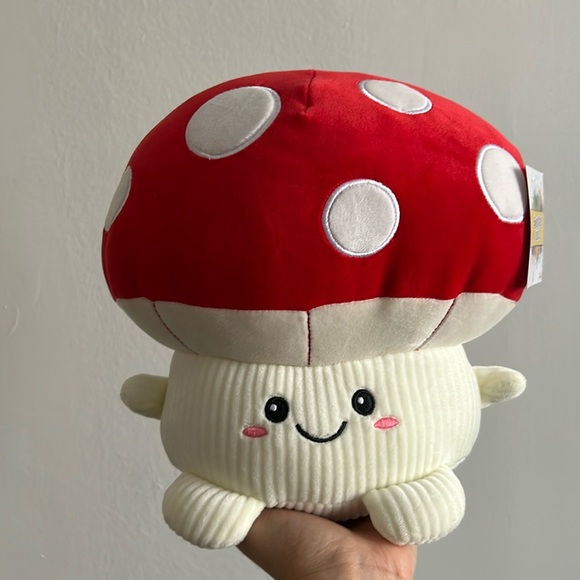 Smoochy Pal Other - NWT HTF Red Mushroom Smoochy Pal